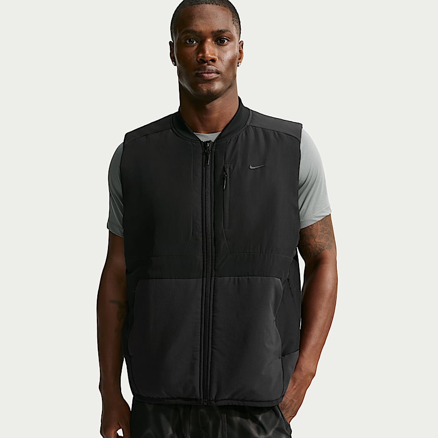 Nike Tech Men's Loose Dri-FIT Shori Knit Full-Zip All-Over-Print